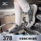 美津浓（MIZUNO）【吴曦同款】新款男女运动鞋子休闲潮流透气复古跑步鞋RACER S
