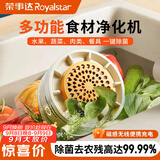 荣事达（Royalstar）果蔬清洗机洗水果神器洗菜机去农药残留多功能食材净化机母婴消毒RSQ-25SY1【钛电解片+无线充电】