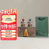空笙国潮醒狮变色茶宠精品摆件桌面茶桌茶盘中秋节送礼高级小众茶玩