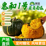 京鲜生＆岸念日本源种惠和1号贝贝南瓜 净3斤 中果230g+ 源头直发