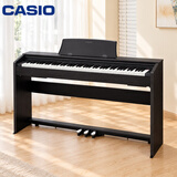 卡西欧（CASIO）电钢琴 PX778黑色立式成年人儿童88键重锤智能APP互动分享标配款