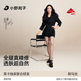 小野和子【杨幂同款】双层黑丝袜光腿神器秋冬女黑透肤打底袜裤