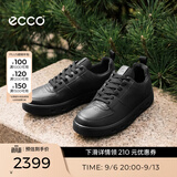 爱步（ECCO）板鞋男 男士休闲鞋拼色厚底男鞋明星同款 街头720 520814 HL 黑色52081401001 （批次随机发货） 41