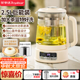 荣事达（Royalstar）养生壶 煮茶壶2.5升大容量烧水壶家用恒温水壶24H保温炖煮一体电热水壶花茶壶 加大滤网 YSH25E