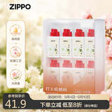 ZIPPO之宝配件耗材 新款口味油8支装-茉莉15ml*4+樱花15ml*4