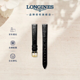 浪琴（LONGINES）时尚系列 女士牛皮革表带+黄色镀金表扣L682100657