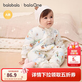 巴拉巴拉童装婴儿连体衣新生儿宝宝包屁衣服男女童冬装爬行服加厚保暖软萌