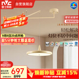 雷士（NVC）未来光摇臂餐厅吊灯可移位客厅餐桌吧台普瑞全光谱护眼灯