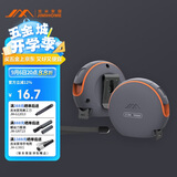 吉米家居 抗摔防锈耐磨3.5m卷尺 双面刻度包胶卷尺 JM-G15318N