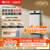 贝昂空气净化器除甲醛TVOC家用高效杀菌消毒除异味烟味空气净化机全效大空间净化器【消毒认证】 【鸿蒙版】除醛净化器X7SH
