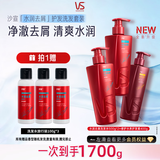沙宣洗发水水润去屑500g*2+修护水养400g护发素洗护套装去屑去油柔顺