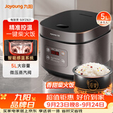 九阳（Joyoung）5升大容量4~5人家用智能微压电饭煲电饭锅大火力柴火饭多功能焖煮不粘内胆方煲50FZ821