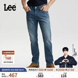 Lee【张凌赫代言】26春夏新品标准中腰726直筒牛仔裤蓝色男休闲 中蓝色 34