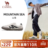 骆驼（CAMEL）山海|运动鞋男款秋季新品男鞋休闲百搭板鞋复古经典薄底德训鞋子