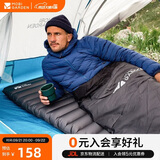 牧高笛（MOBIGARDEN）防潮垫 户外露营加宽加厚折叠充气单人气垫床 NX20663004 玄铁灰