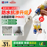 立邦开学季补墙膏墙面修复防水防霉抗菌修补膏腻子膏白色双支250g*2