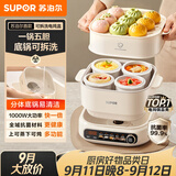 苏泊尔（SUPOR）电炖锅 煲汤锅电炖盅隔水炖辅食陶瓷燕窝家用全自动多功能锅蒸炖一体2.5L分体可拆新款DZ25YC889