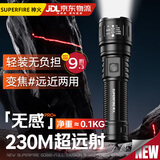 神火（SupFire）强光手电筒变焦超长续航便携led远射小型家用超亮户外迷你小手电