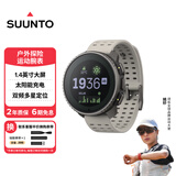 颂拓（SUUNTO）Vertical 户外探险登山徒步心率血氧运动智能手表 钛合金 砂石白