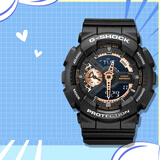 卡西欧Casio手表g-shock经典黑金魔金防震防水运动男表七夕礼物送礼推荐 GA-110RG-1A【香港直邮】