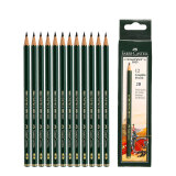 【全网低价】辉柏嘉（Faber-castell）9000素描铅笔2B专业绘图设计绘画铅笔成人美术学生初学者手绘专用12支装