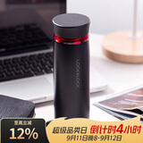 乐扣乐扣（LOCK&LOCK）菲特旋转盖轻量杯保温杯学生商务水杯450ml黑红 LHC4131BKR
