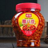锦程腊八豆湖南特产香辣豆瓣酱农家拌饭黄豆酱豆制品豆豉下饭菜拌面酱 500克