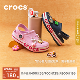 CROCS卡骆驰贝雅卡骆班儿童洞洞鞋沙滩凉鞋男童女童拖鞋/207018/207019 深蓝色-410 33 (200mm)