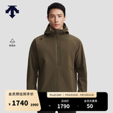 迪桑特（DESCENTE）TRAINING综训运动健身防泼水男士加绒梭织上衣 KK-卡其色 M (170/92A)