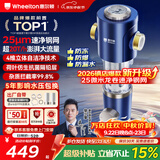 惠尔顿前置过滤器20T大通量过滤25微米反冲洗家用全屋净水器 实时自动清洗刮洗自来水防爆过滤器P0038pro 上门安装【20T-升级25微米精滤】