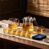 茗光茶具套装2026新款泡茶器全套泡茶壶茶杯家用办公室玻璃茶具整套