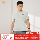 361°短袖男夏季速干衣运动跑步宽松健身休闲男士t恤衣服652524113H-2
