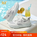 361°运动鞋男鞋秋季网面厚底增高休闲鞋通勤跑步鞋672426763F-6
