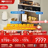 德普凯信（Depelec）高定TD55M无缝陶瓷内胆蒸烤箱一体机8.57寸彩膜屏500+云菜谱玻璃纤维棉全包TD55M