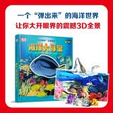 DK科普立体书系列：海洋大寻宝  带有互动性的弹出来的立体动物世界，像一个个小小的模型一样跃然纸上，一定会捕获孩子们探索的欲望2-6岁（启发出品）