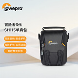 LOWEPRO乐摄宝冒险者3代SH115单肩包LP37461-PWW适用微单反数码户外双肩相机摄影包