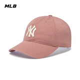 MLB帽子男女棒球帽四季软顶休闲鸭舌帽遮阳送礼3ACP6601N-50PKM-F