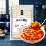 清净园常温年糕条500克韩式风味辣炒年糕条韩式炒年糕Q弹家庭装糯口感糯
