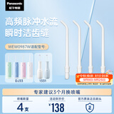 松下（Panasonic）高频脉冲水流喷嘴冲洗残渣 适用于小圆管1331/DJ33  4支装WEW0987W405