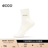 爱步（ECCO）百搭男士短袜  舒适袜子户外运动袜 9085481 亮白色908548190851含 1双 均码 3941