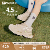 斐乐硬糖丨潮牌老爹鞋增高厚底秋季女鞋轻便休闲运动鞋子 夏威夷果黄-BMS 36