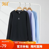 361°卫衣女秋季外套运动休闲套头衫宽松圆领长袖上衣662334801D-6