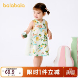 巴拉巴拉儿童连衣裙女童裙子宝宝公主裙2025夏装国风精致208225111009