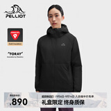伯希和（Pelliot）[成毅同款]Primaloft金标P棉服女保暖防风秋冬外套125376010黑L