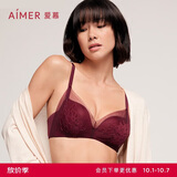 爱慕内衣女红品无钢圈网纱刺绣小胸聚拢文胸AM176521