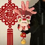 QUEENJOY醒狮招财小狗挂件手工扭扭棒diy材料包春节装饰品新年diy手工礼物 醒狮招财小狗材料包【2份装】