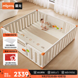 曼龙游戏围栏地上加厚爬爬垫梦想号汽车围栏180*200+IXPE防滑透气PU垫
