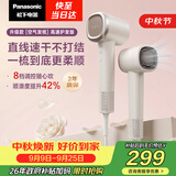 松下（Panasonic）空气发梳负离子高速护发吹风机家用低噪速干电吹风送女生生日礼物奶茶色EH-WNE6M