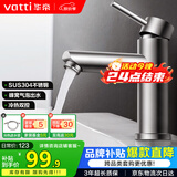 华帝（VATTI）面盆水龙头冷热 304不锈钢浴室水龙头 洗脸盆洗手盆水龙头 041016