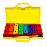 Orff幼儿园奥尔夫打击乐器中号塑料8音砖八音手敲琴启蒙玩具早教音乐